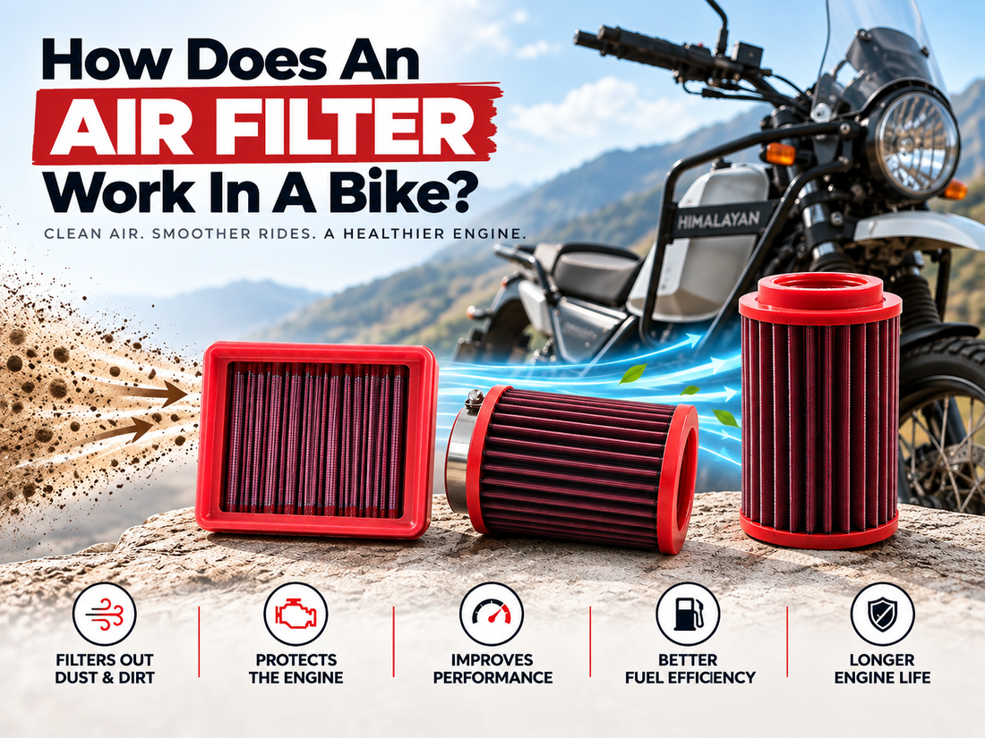 Motomaniac - How Does An Air Filter Work In A Bike?