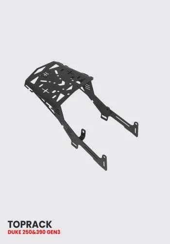 Premium Top Rack for Duke 250 Gen 3 & Duke 390 Gen 3 – SB 842 / HT Exhaust