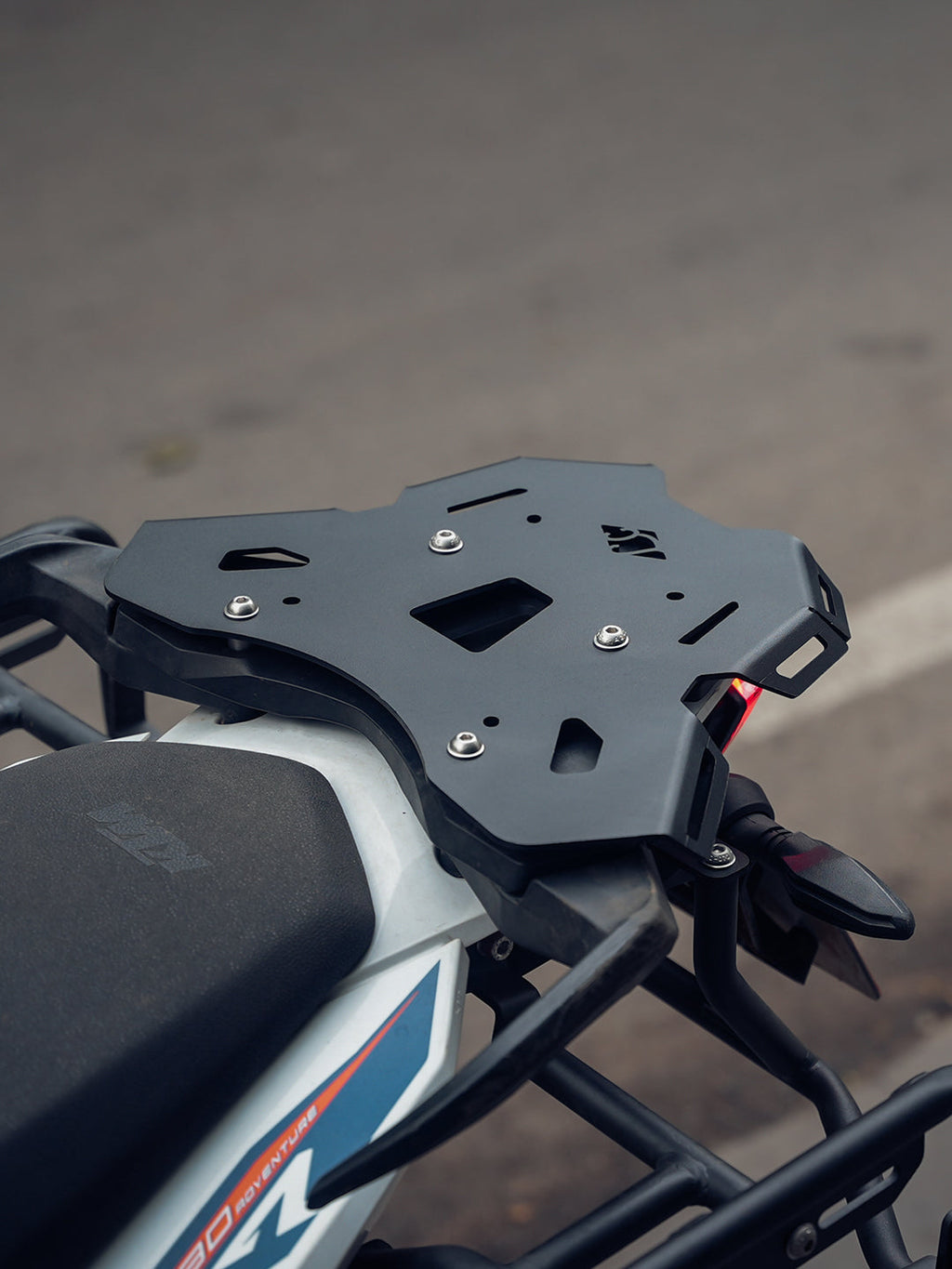 Legundary KTM ADV 890 Huckita Carrier Plate - Black Finish