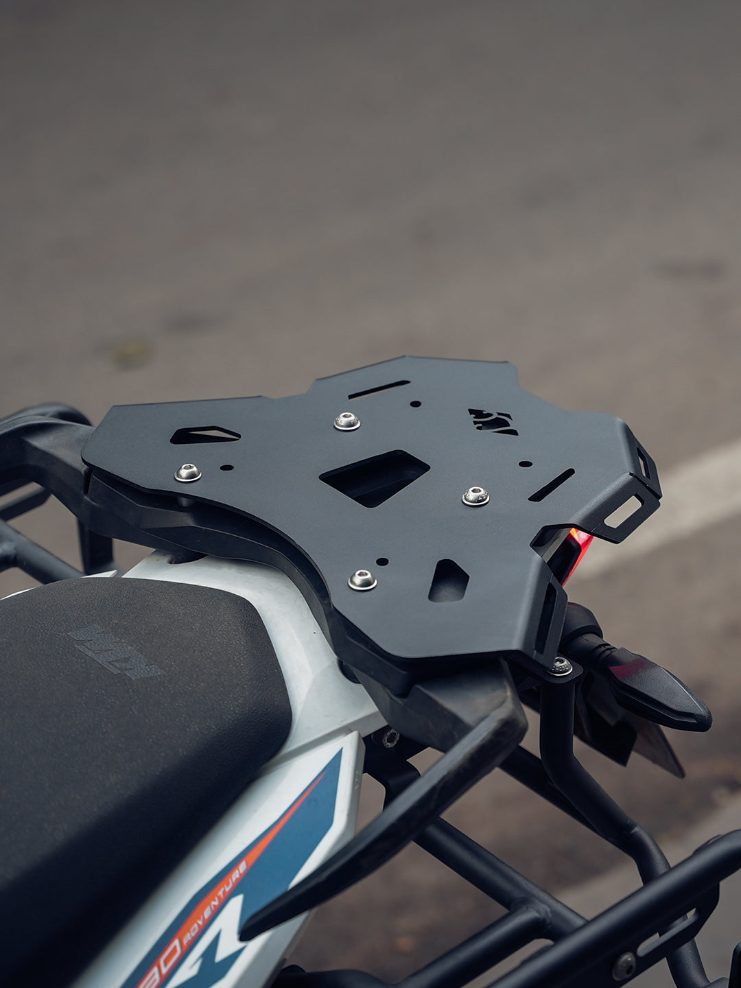 Legundary KTM ADV 890 Huckita Carrier Plate - Black Finish