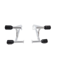 4 SLIDER CRASH GUARD FOR PULSAR NS200 - SILVER