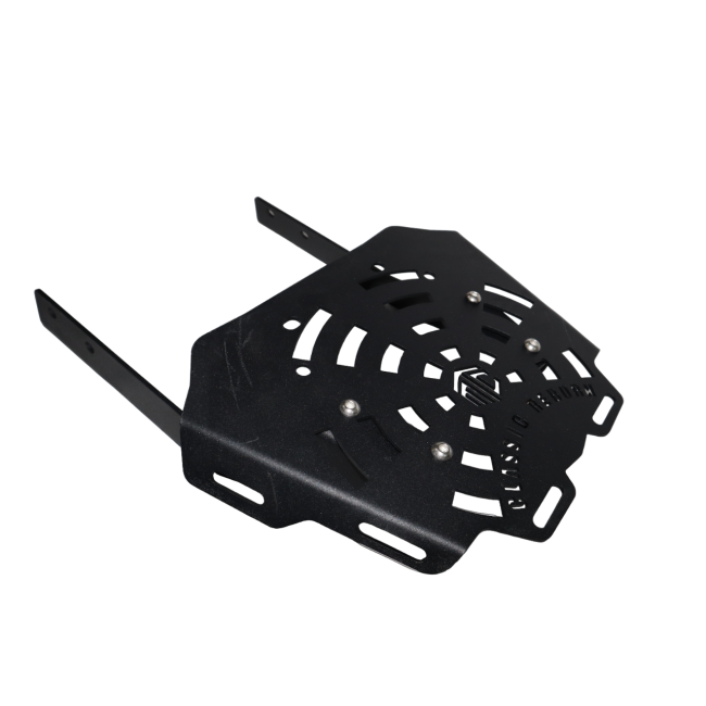 CNC Carrier with Plate for Royal Enfield Classic Reborn 350 - Moto Modz