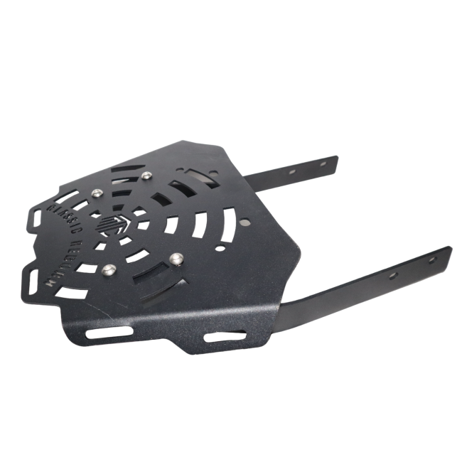 CNC Carrier with Plate for Royal Enfield Classic Reborn 350 - Moto Modz