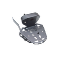 CNC Carrier Plate with Backrest for Royal Enfield Goan Classic 350 Luggage Rack Accessory - Moto Modz