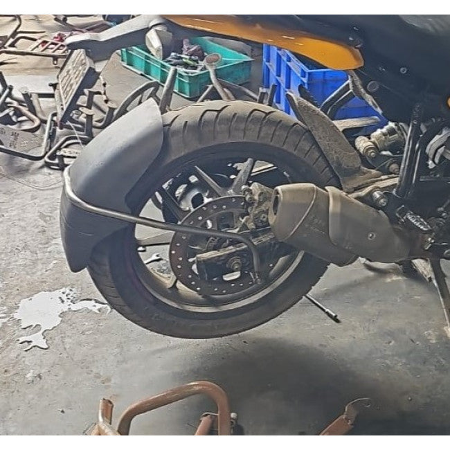 Type 2 Tyre Hugger for Guerrilla 450 – Durable Shield by MotoCare
