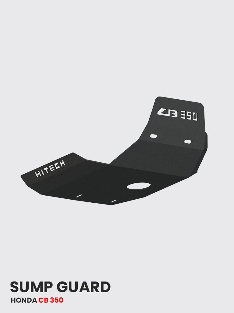 CB 350 Bash Plate SB 888 - Heavy-Duty Protective Shield