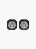 Pair of Scout-X LED off-road lights with black housing on white background.