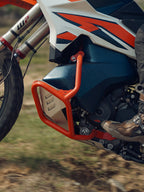 Legundary KTM ADV 890 Vambrace Bash Plate - Silver Finish