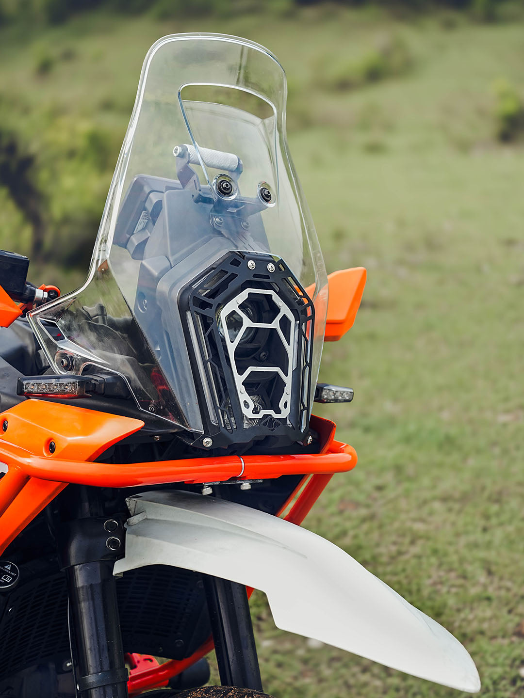 Legundary KTM ADV 390 2025 Cosmic Headlight Grill Aftermarket Accessory - Moto Modz