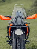 Legundary KTM ADV 390 2025 Oculus Headlight Shield Acrylic Yellow White Aftermarket Accessory - Moto Modz
