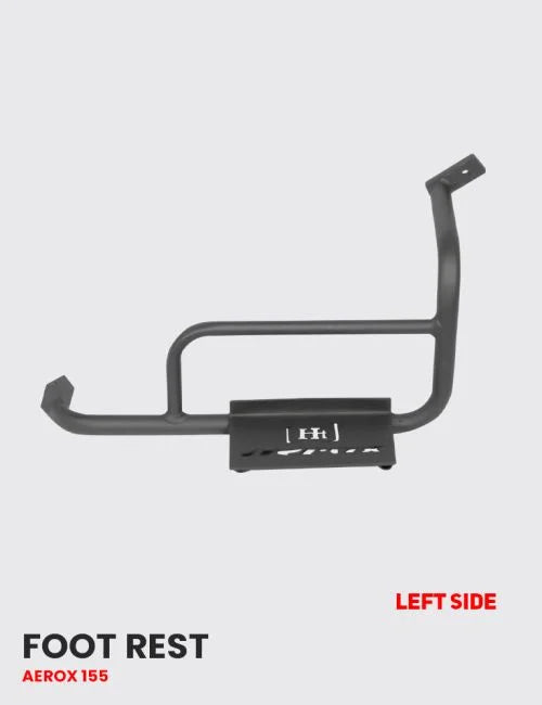 AEROX 155 Foot Rest – FTR 725 – HT Exhaust (Dual-Sided)