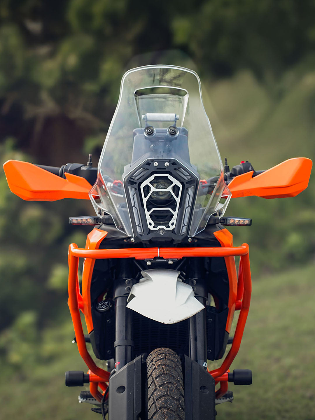 Legundary KTM ADV 390 2025 Cosmic Headlight Grill Aftermarket Accessory - Moto Modz