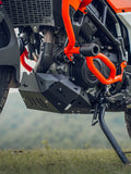 Legundary KTM ADV 390 2025 Vambrace Bash Plate Black Aftermarket Accessory - Moto Modz