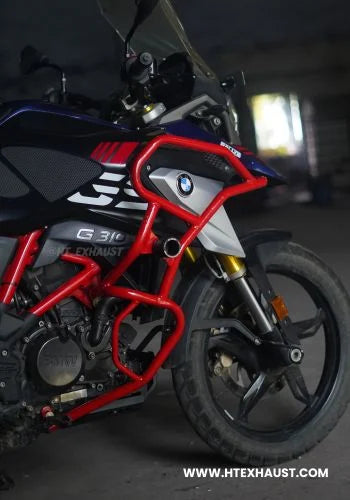 BMW G 310 GS ADV Crash Guard in Red - SB 973 | HT Exhaust