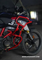 BMW G 310 GS ADV Crash Guard in Red - SB 973 | HT Exhaust