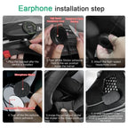 EJEAS VNetphone Q8 Mesh Intercom – Seamless Wireless Mesh Communication for Helmets