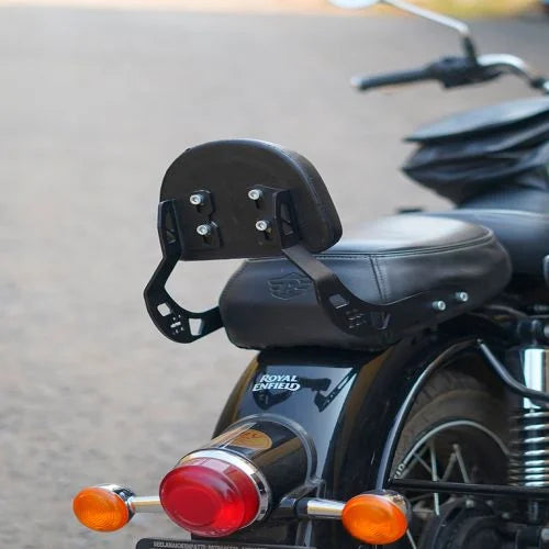 PU Seat Rest Back Rest for Royal Enfield Classic Reborn 350 SB 897 - Moto Modz