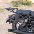 Top Rack with Saddle for Royal Enfield Classic Reborn 350 REB 632 - HT Exhaust - Moto Modz