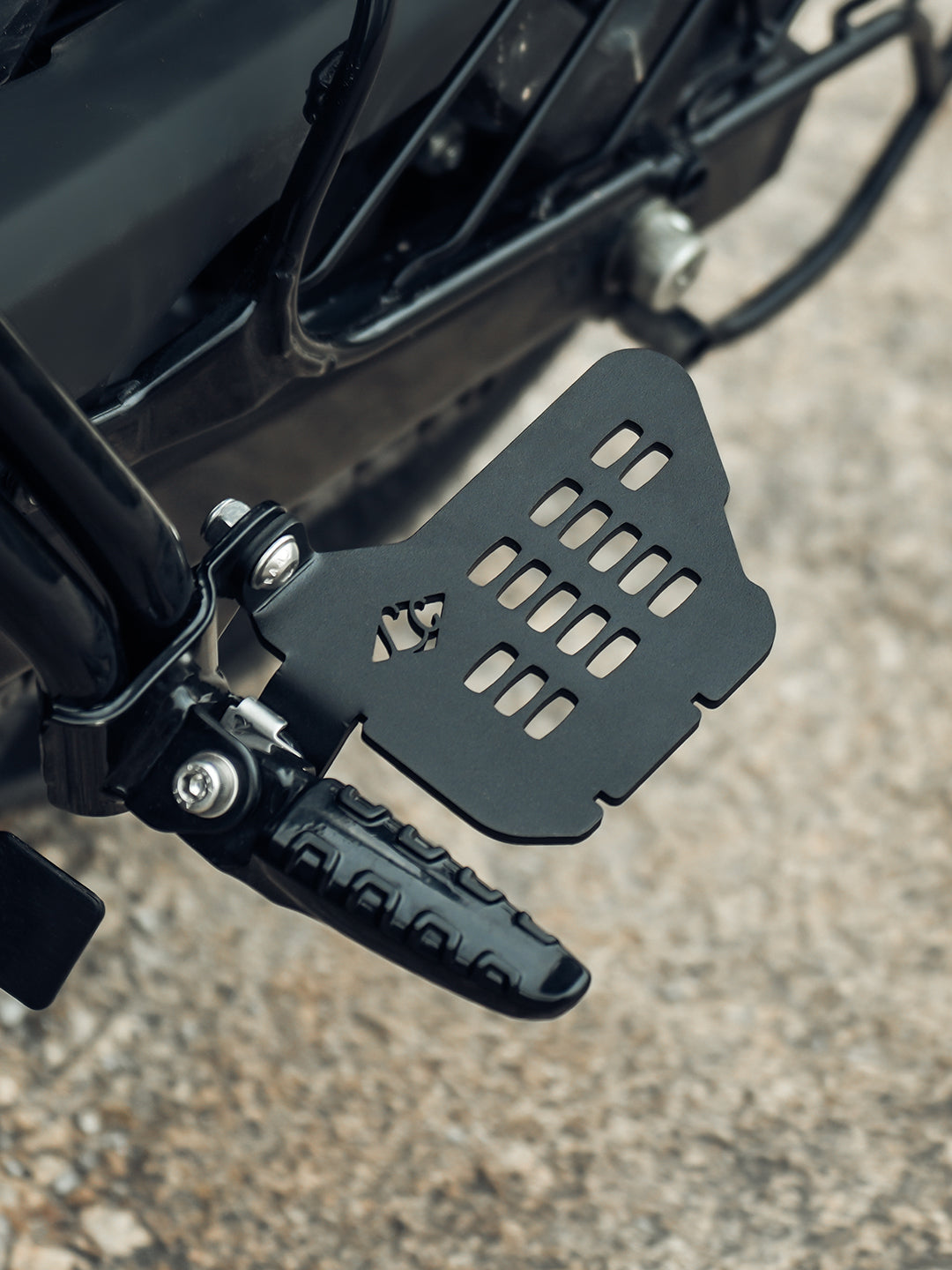 LCB RE Guerrilla 450 Bolster Pillion Footrest Motorcycle Accessory - Moto Modz