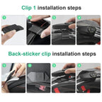 EJEAS Q8 Motorcycle Mesh Intercom – Simultaneous Group Talk for 6 Riders with 1-Year Warranty
