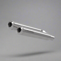 RE GT 650 / INTERCEPTOR 650 BE-10- "BASS MASTER" PERFORMANCE EXHAUST | Polish | RUSTFREE | 1 Year warranty - BARREL EXHAUST
