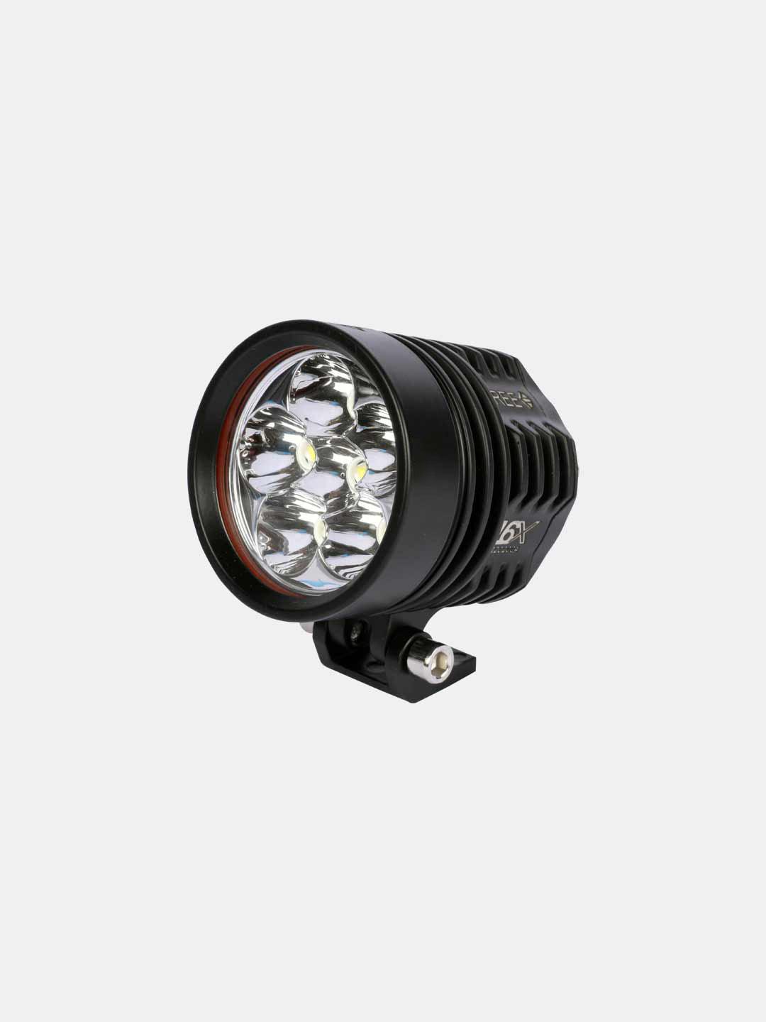 6 LED Round Auxiliary Fog Light Universal Motorcycle Spotlight Pair – Moto Modz