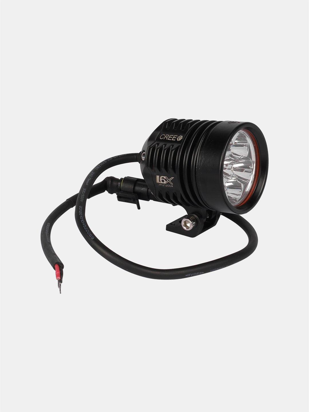 6 LED Round Auxiliary Fog Light Universal Motorcycle Spotlight Pair – Moto Modz