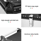 Premium Silver LGP X-Type 45L Motorcycle Top Box