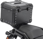 LGP Premium Aluminium Top Case – Nero Edition, Bevelled Corner, 45L Black, Universal Motorcycle Compatibility, 1-Year Warranty