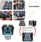 LGP Rainbow Aluminum Top Box – 45L Large Capacity, Universal Fit for All Motorcycles, Premium Color-Plated Finish