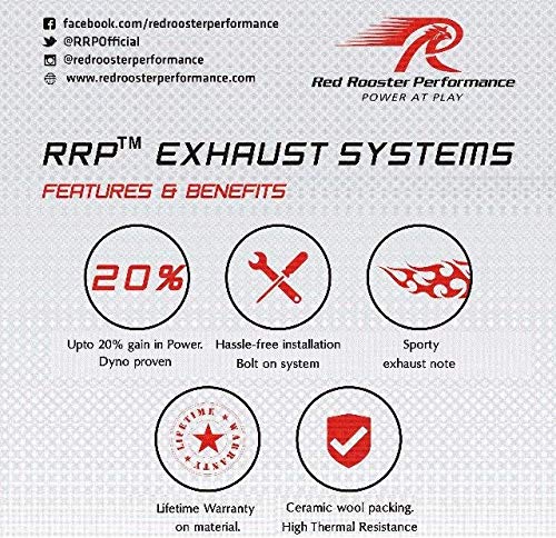 Red Rooster Performance Exhaust KTM Adventure 390 250 Aftermarket - Moto Modz