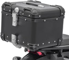 LGP Premium Aluminium Top Case – Nero Edition, Bevelled Corner, 45L Black, Universal Motorcycle Compatibility, 1-Year Warranty