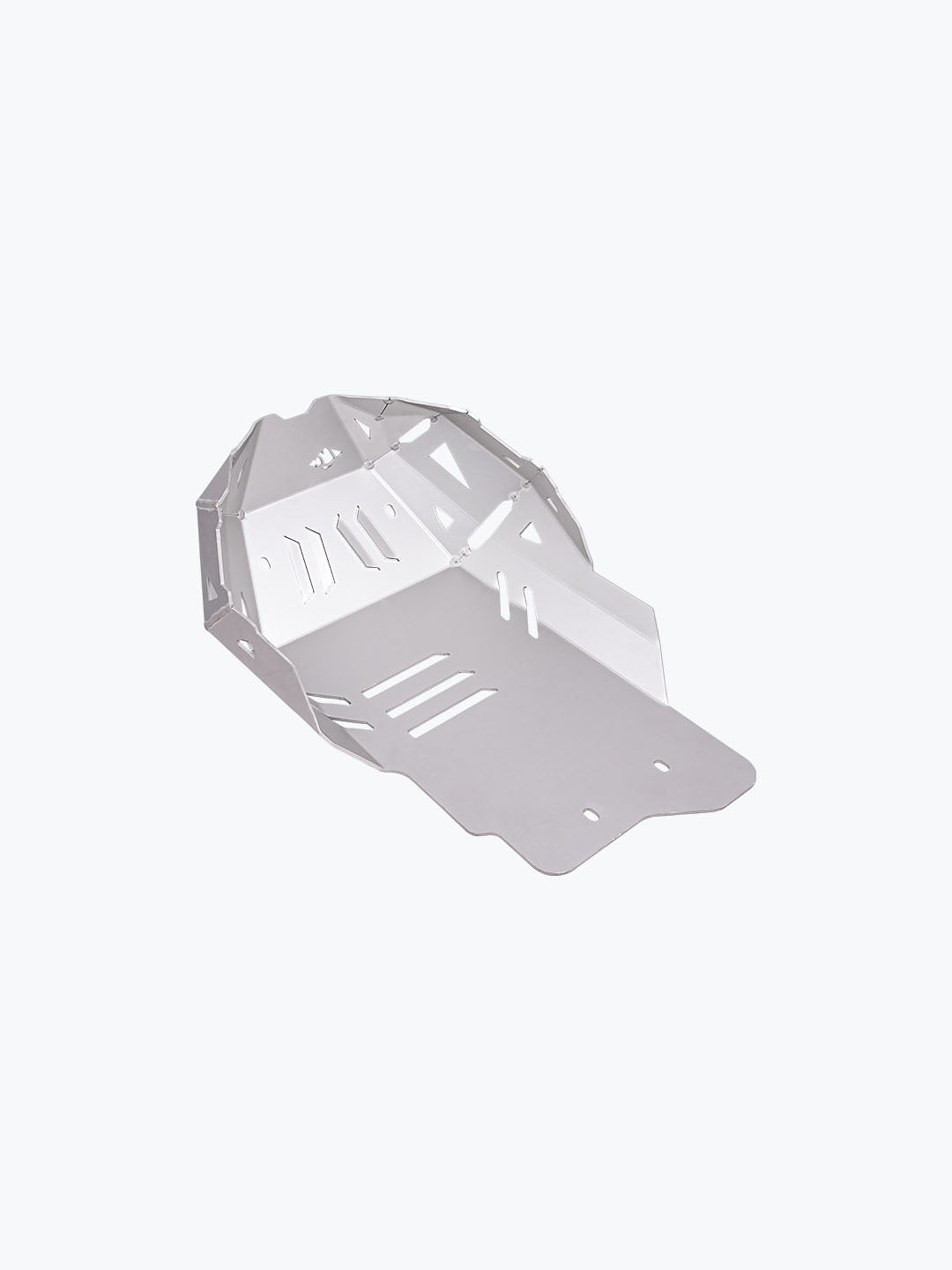 Legundary KTM ADV 390 2025 Vambrace Bash Plate Silver Aftermarket Accessory - Moto Modz