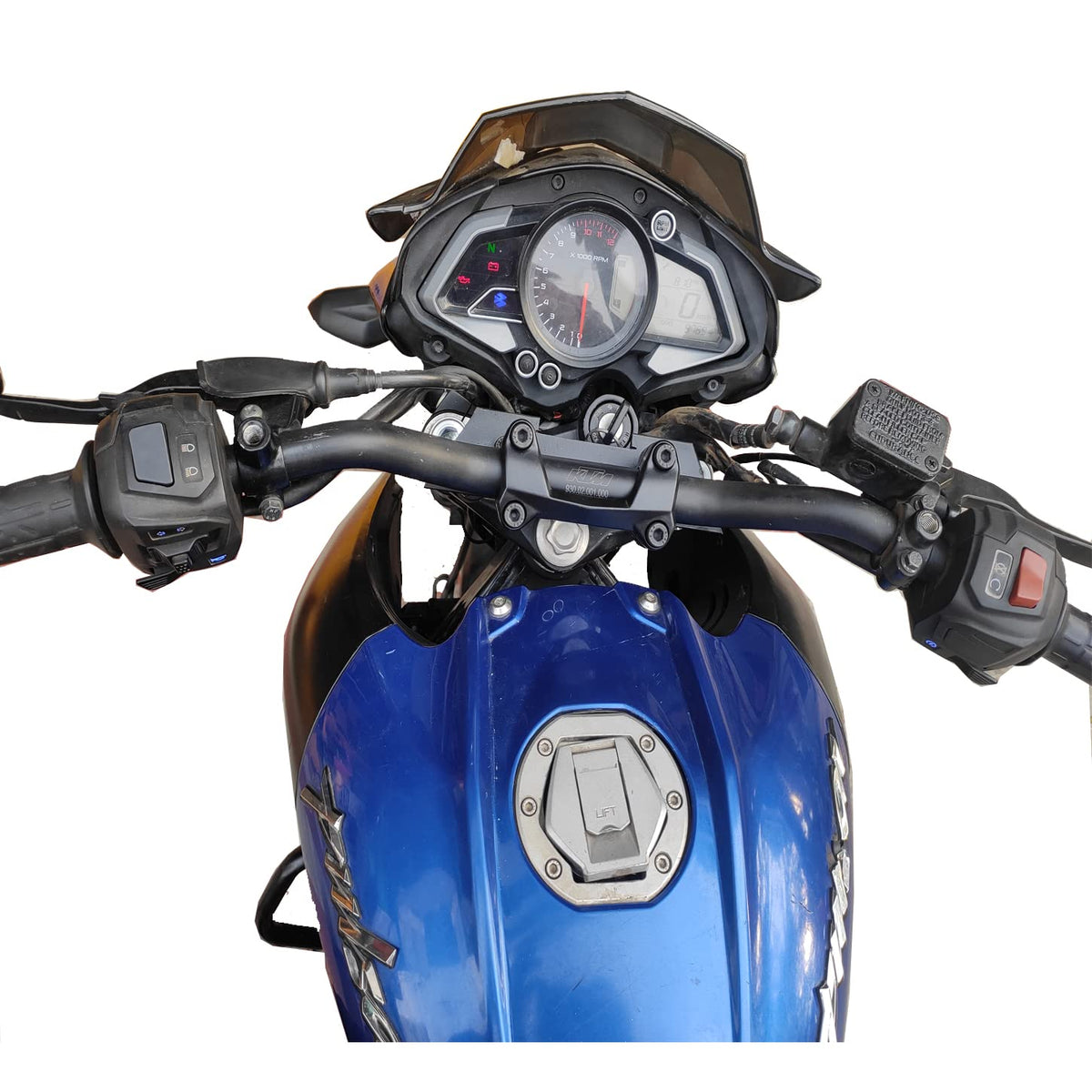 COMPLETE HANDLE CONVERSION KIT FOR PULSAR NS 200/160/125 (BS4) ( FOR TOURING , LONG RIDES) - COMBO PACK