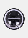 7 inch HJG Thunder LED headlight with full ring 45W – universal motorcycle Royal Enfield Bullet upgrade – Moto Modz