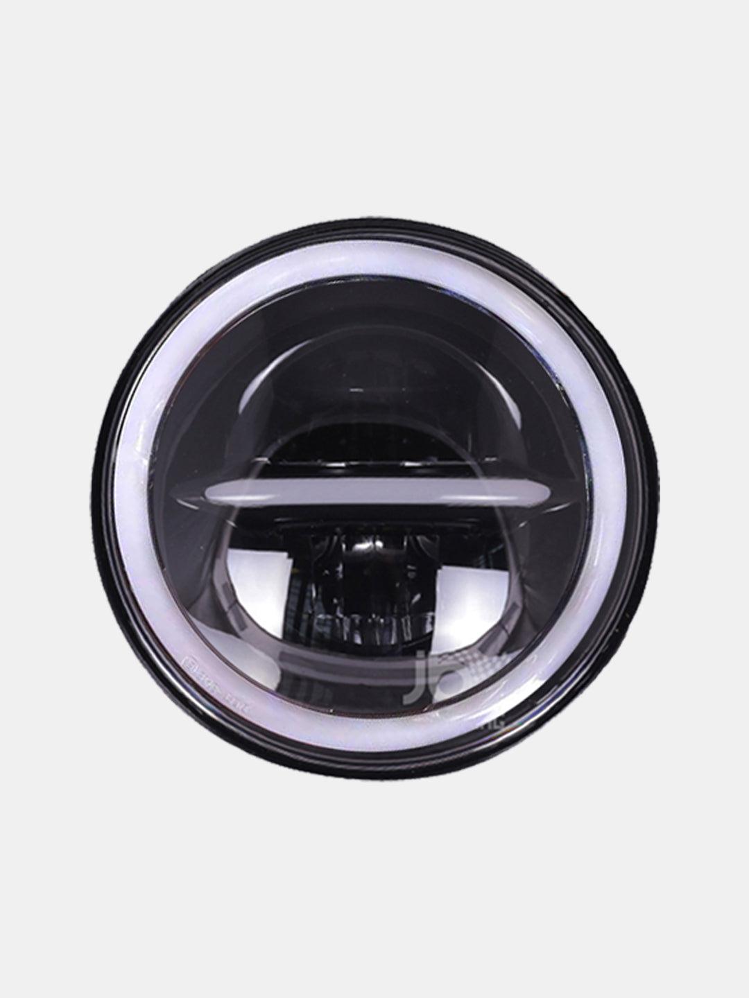 7 inch HJG Thunder LED headlight with full ring 45W – universal motorcycle Royal Enfield Bullet upgrade – Moto Modz