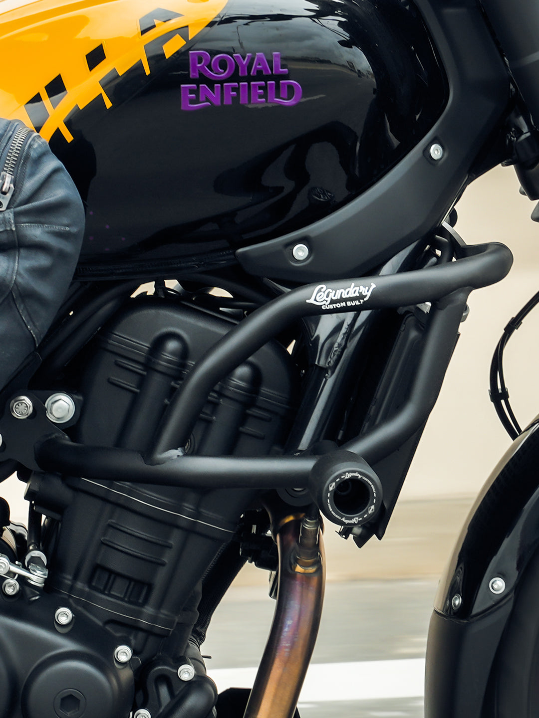 LCB RE Guerrilla 450 Bazooka Crash Guard Motorcycle Protection - Moto Modz