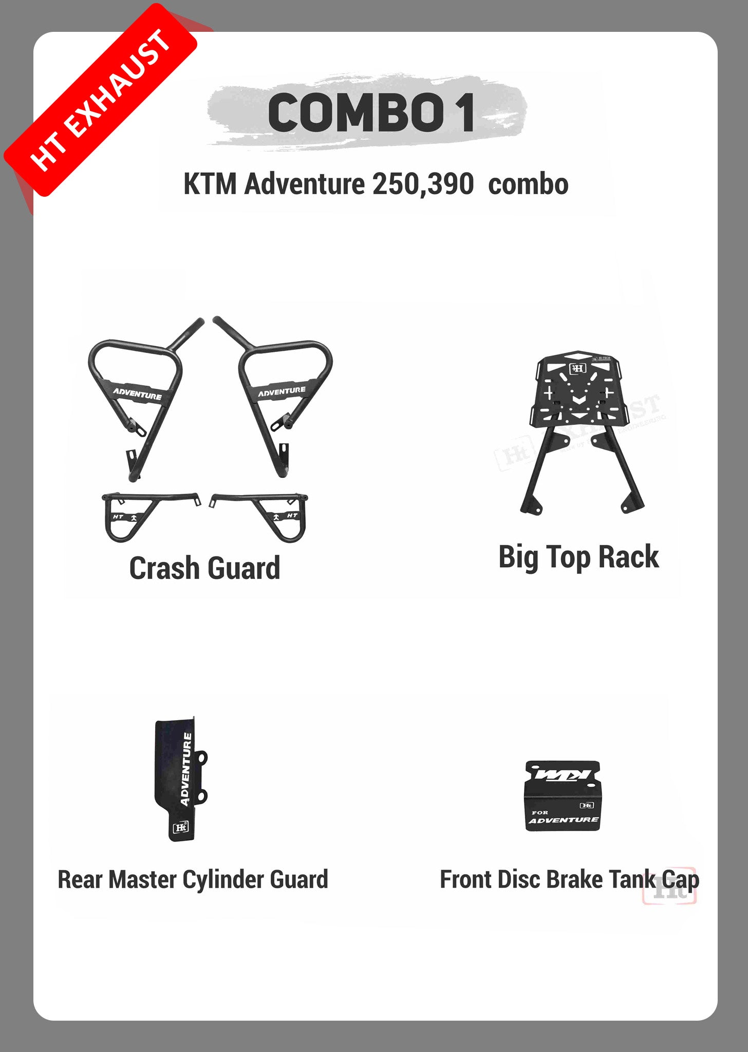 KTM Adventure 250/390 Combo Pack – ADV Bundle 1