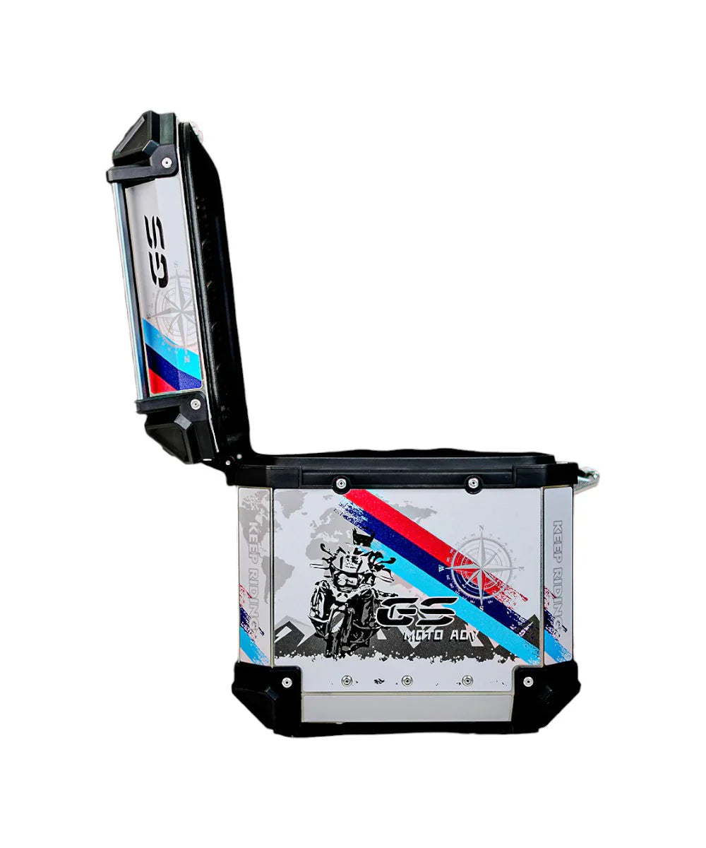 LGP GS Moto ADV 45 Litres Top Box – Premium Graphics Edition