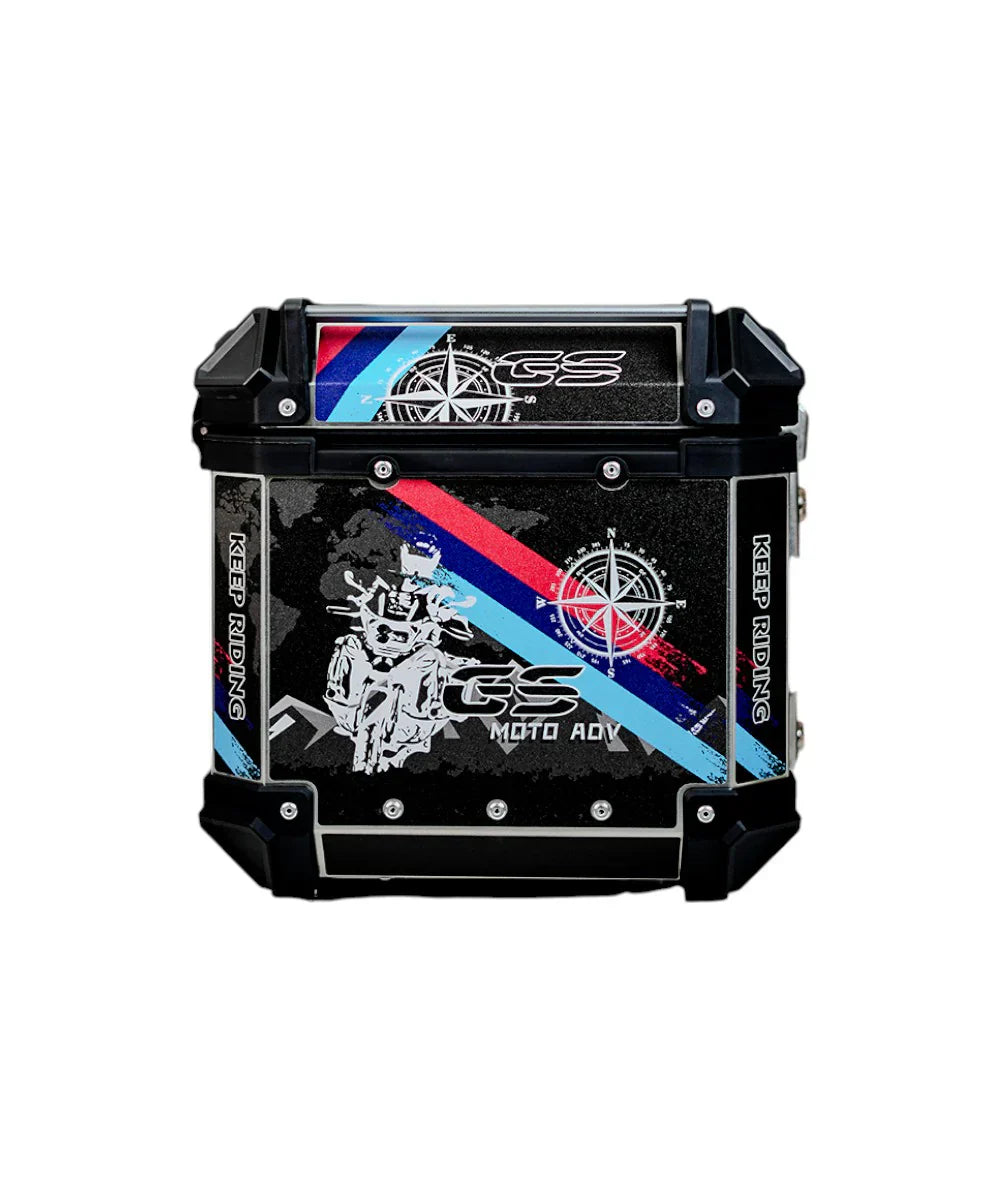 LGP GS Moto ADV 45 Litres Top Box – Premium Graphics Edition