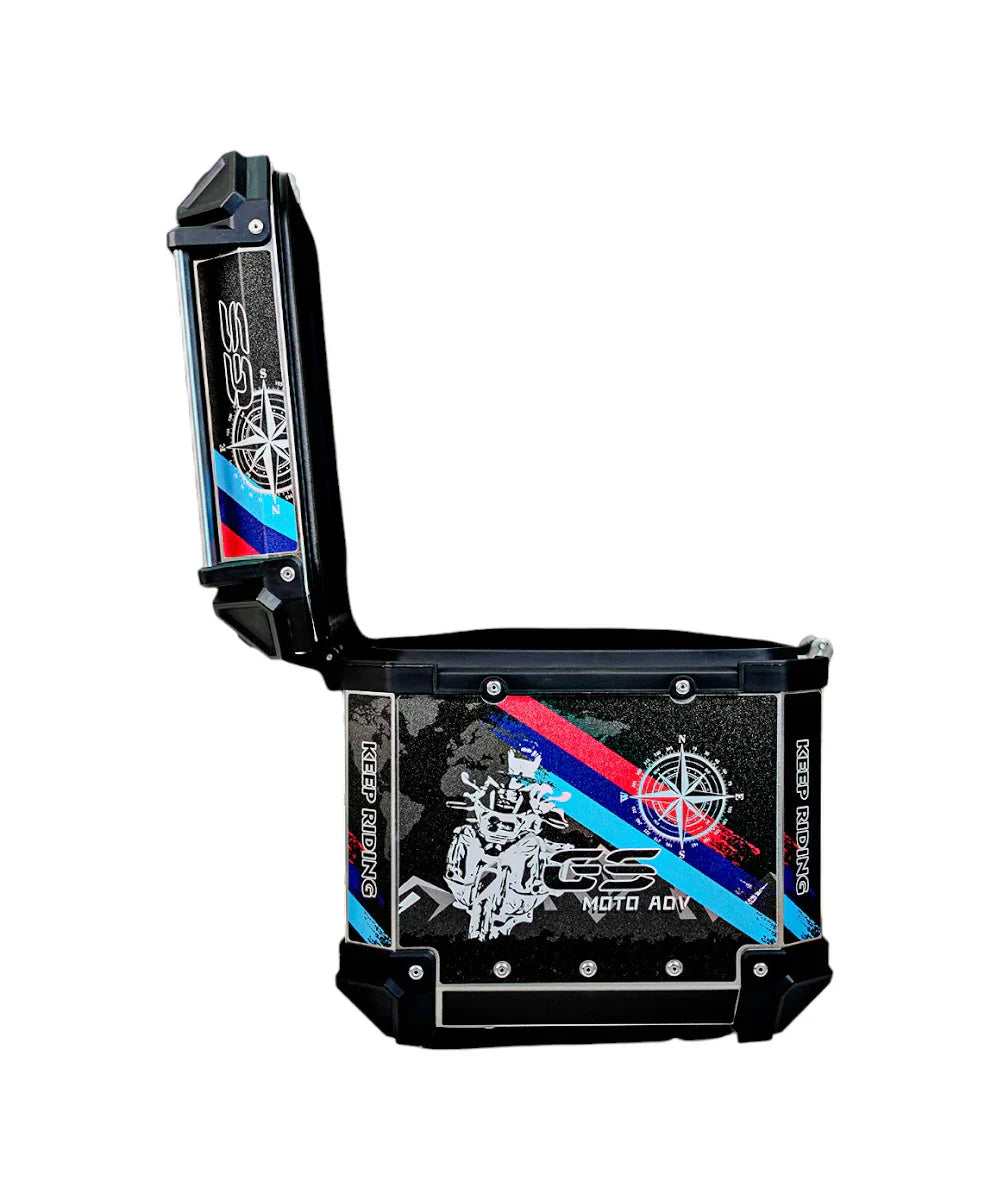 LGP GS Moto ADV 45 Litres Top Box – Premium Graphics Edition