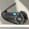 EJEAS Q8 Motorcycle Mesh Intercom – Simultaneous Group Talk for 6 Riders with 1-Year Warranty