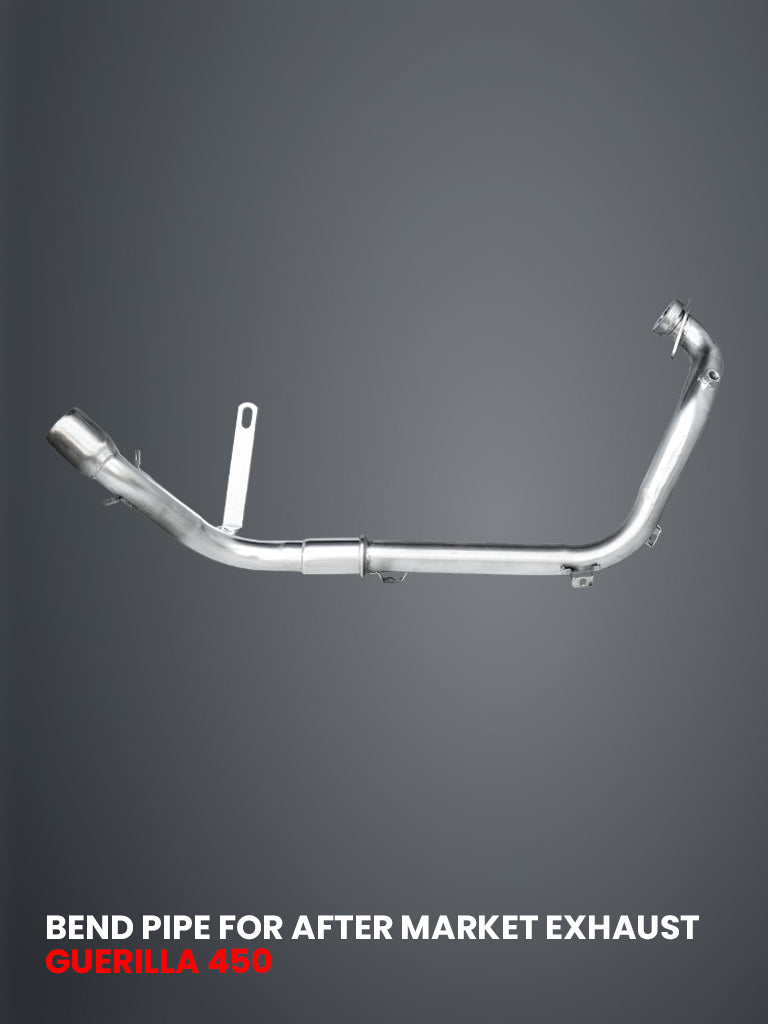 Bent Pipe for Aftermarket Exhaust System - Guerrila 450 / SB 1030