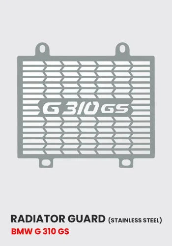 BMW G 310 GS Radiator Guard - Stainless Steel Matte Finish (SB 970)