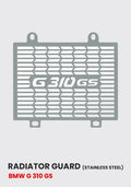 BMW G 310 GS Radiator Guard - Stainless Steel Matte Finish (SB 970)