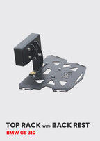Premium Top Rack with Seat Rest for BMW G 310 GS – SB 969