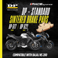 Bajaj Pulsar NS200 DP Brakes standard sintered brake pads OEM replacement – Moto Modz