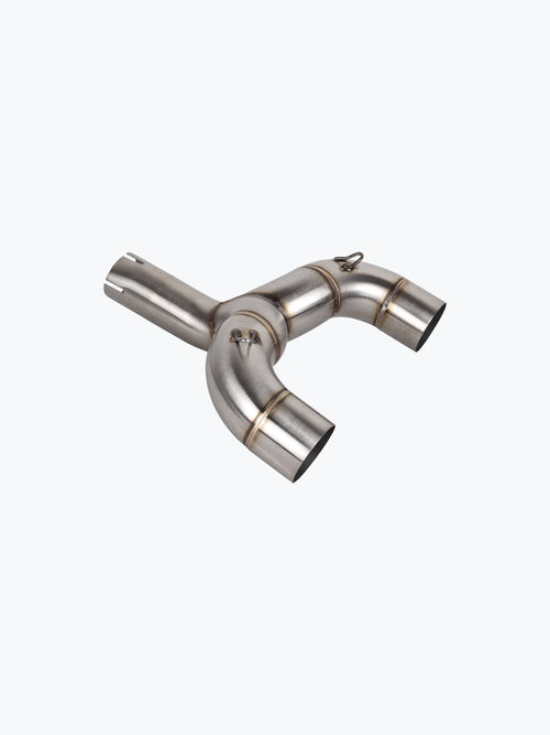 Stainless steel motorcycle exhaust pipe Y-shaped connector for Benelli 600