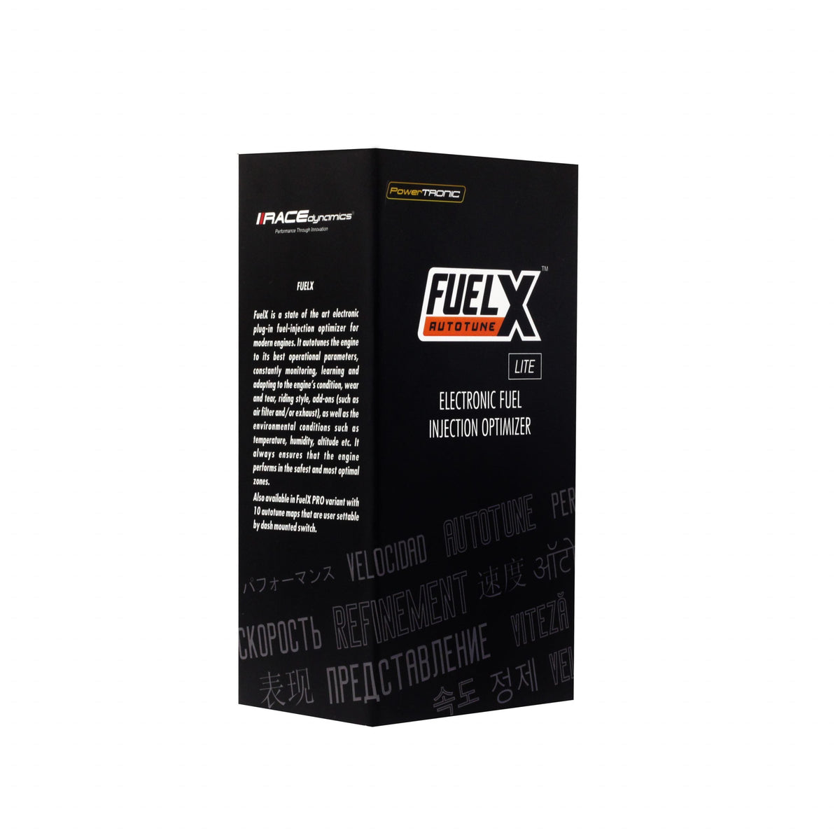 FuelX Lite Electronic Fuel Injection Optimizer retail box for KTM Duke RC 390 2012-2023 - Moto Modz