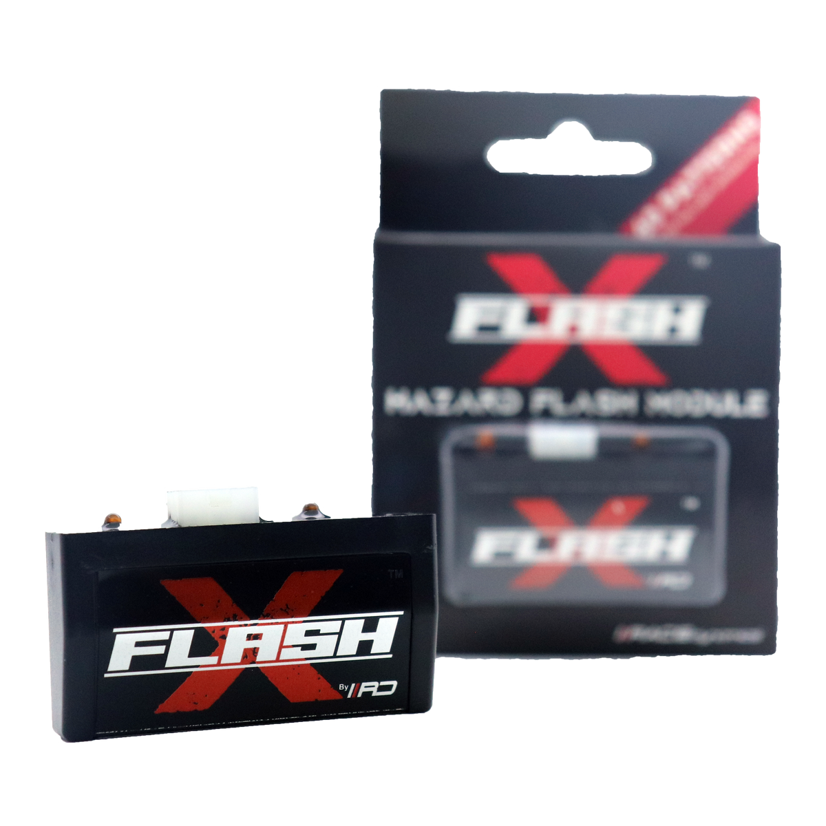 FlashX Hazard Module front view for Royal Enfield Guerrilla 450 - Moto Modz